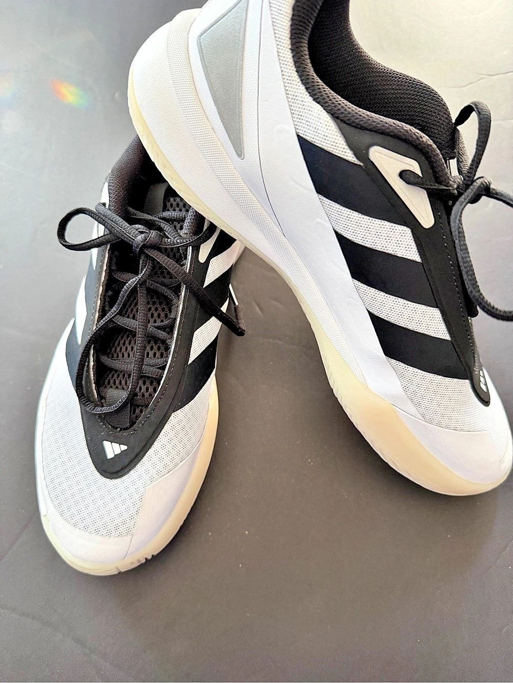 adidas Subzone White Black Basketball Shoes Men’s Size 10 Cloudfoam